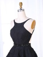 Black Open Back Cocktail Dresses,Sexy Homecoming Dress,11549